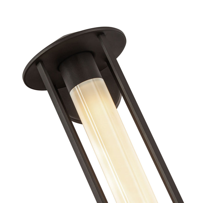 Alora EW526318BZGO One Light Exterior Wall Mount, Bronze/Glossy Opal Glass