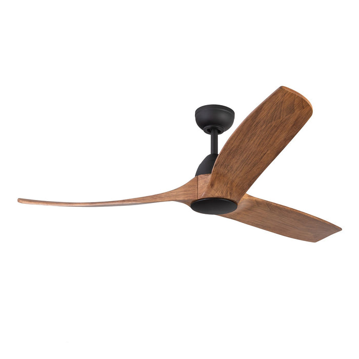 Kuzco Lighting CF77860-MB/NW 60" Ceiling Fan, Matte Black/Natural Wood