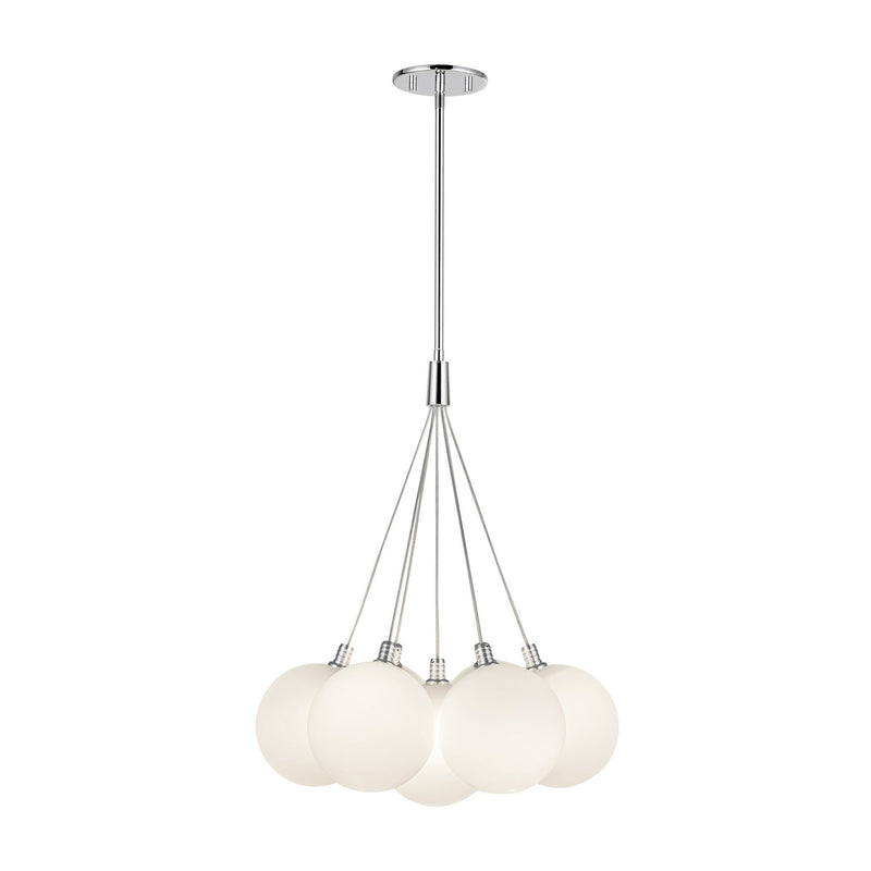 Kuzco Lighting CH3117-OP LED Chandelier, Opal Glass