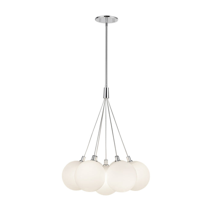 Kuzco Lighting CH3117-OP LED Chandelier, Opal Glass