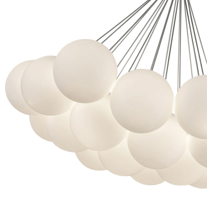 Kuzco Lighting CH3128-OP LED Chandelier, Opal Glass
