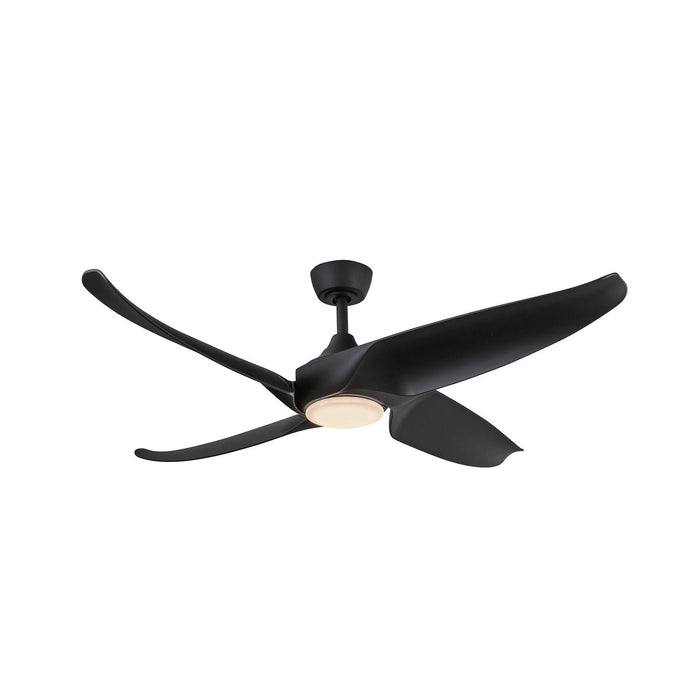 Kuzco Lighting CF90955-MB 56" Ceiling Fan, Matte Black