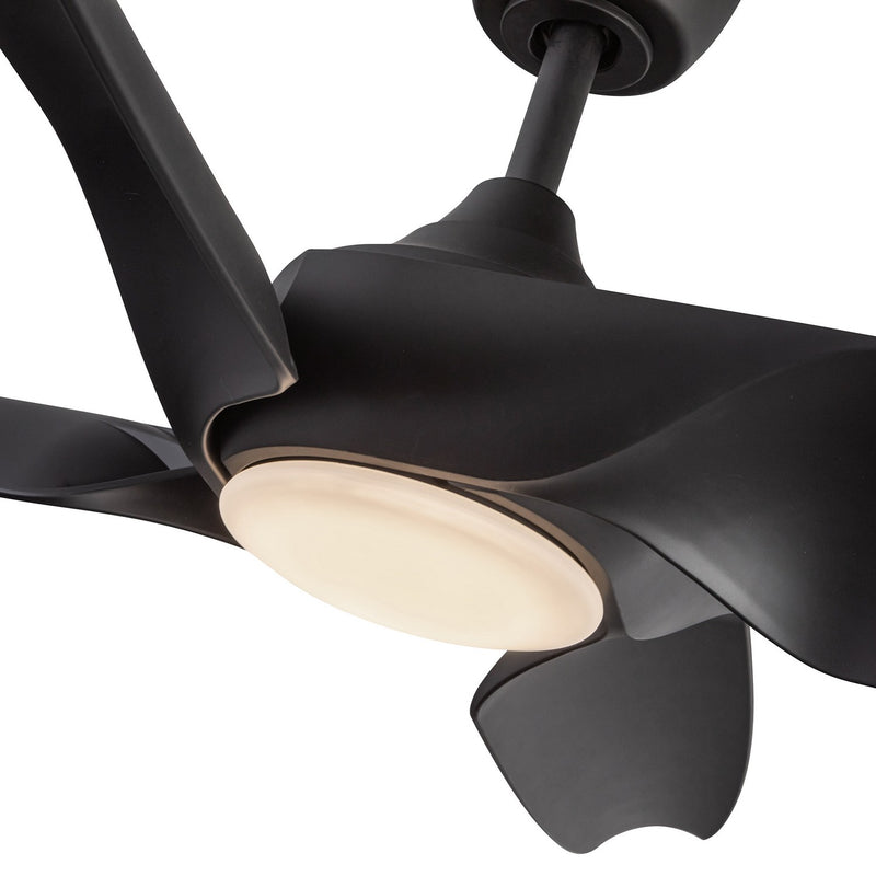 Kuzco Lighting CF90955-MB 56" Ceiling Fan, Matte Black