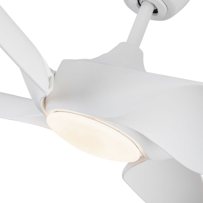 Kuzco Lighting CF90955-WH 56" Ceiling Fan, Matte White