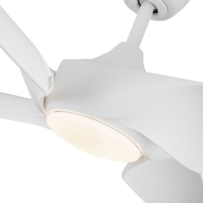 Kuzco Lighting CF90955-WH 56" Ceiling Fan, Matte White