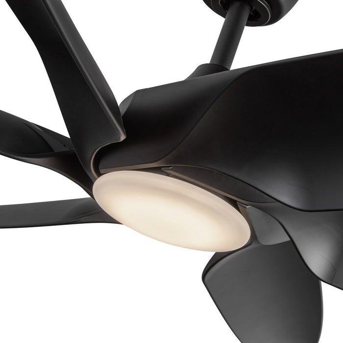 Kuzco Lighting CF90960-MB 60" Ceiling Fan, Matte Black