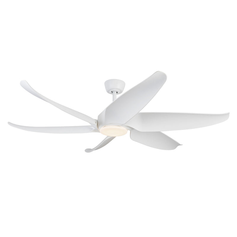 Kuzco Lighting CF90960-WH 60" Ceiling Fan, Matte White