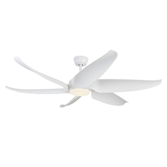 Kuzco Lighting CF90960-WH 60" Ceiling Fan, Matte White