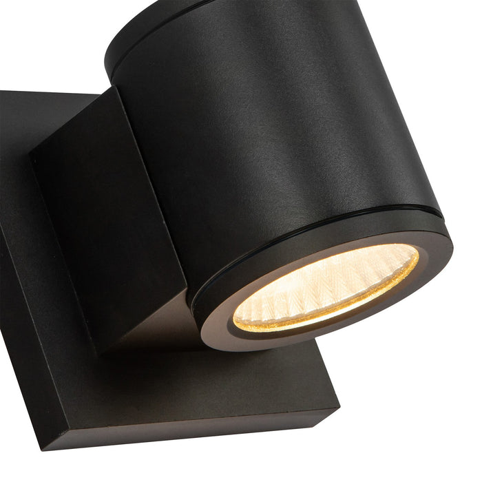 Kuzco Lighting EW44204-BK-UNV LED Exterior Wall Mount, Textured Black