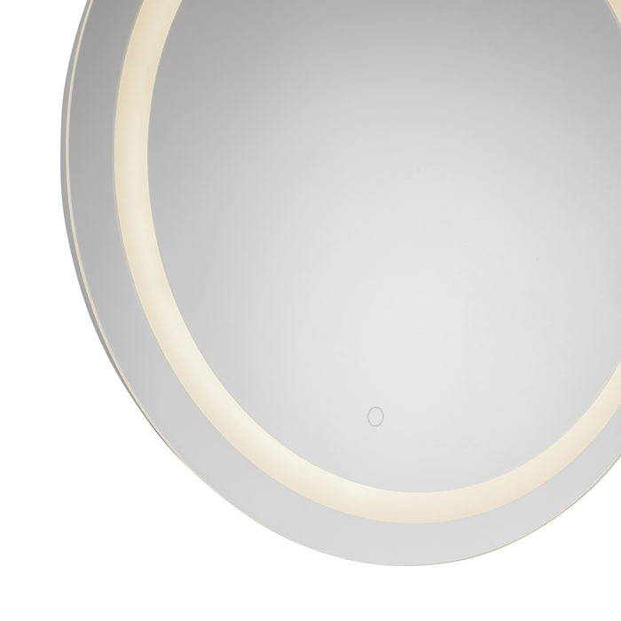 Kuzco Lighting VM40432-5CCT LED Vanity Mirror, Sandblasted Merc Edge
