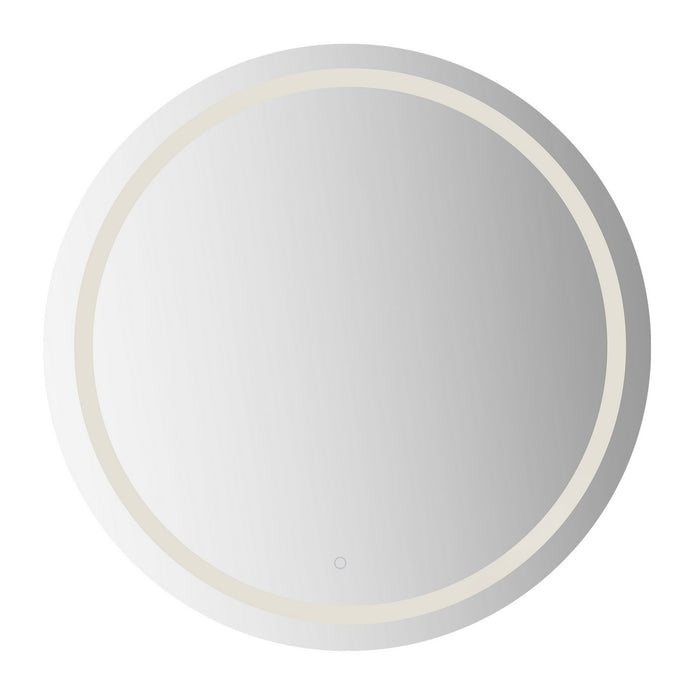 Kuzco Lighting VM40440-5CCT LED Vanity Mirror, Sandblasted Merc Edge