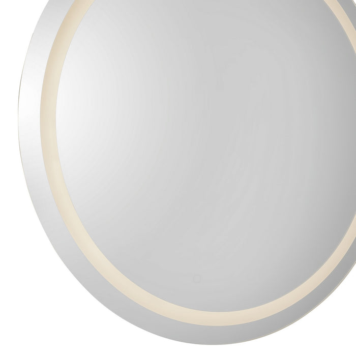 Kuzco Lighting VM40440-5CCT LED Vanity Mirror, Sandblasted Merc Edge