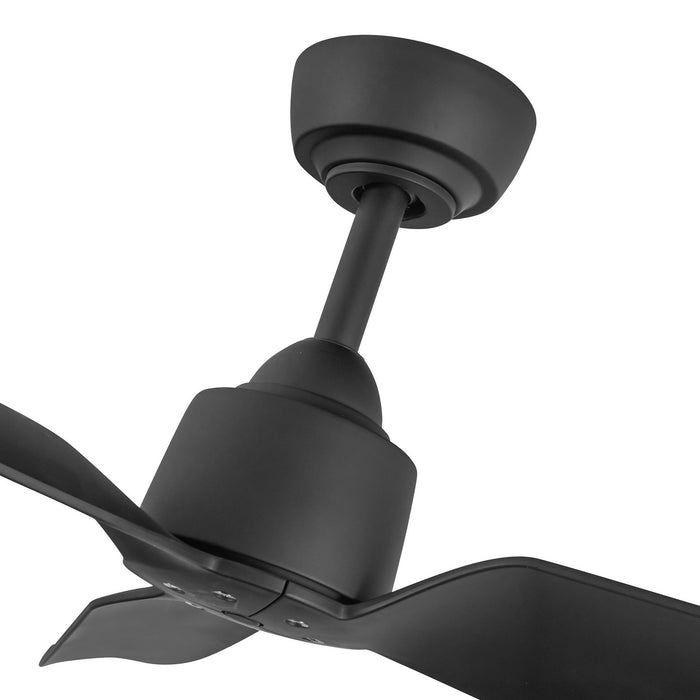 Kuzco Lighting CF92952-MB 52"Exterior Ceiling Fan, Matte Black