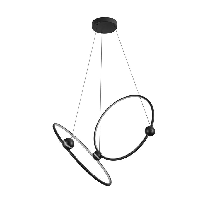 Kuzco Lighting CH17702-BK LED Chandelier, Black