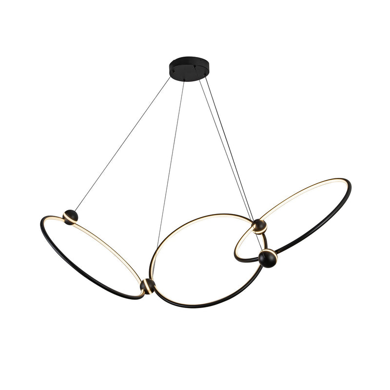 Kuzco Lighting CH17703-BK LED Chandelier, Black