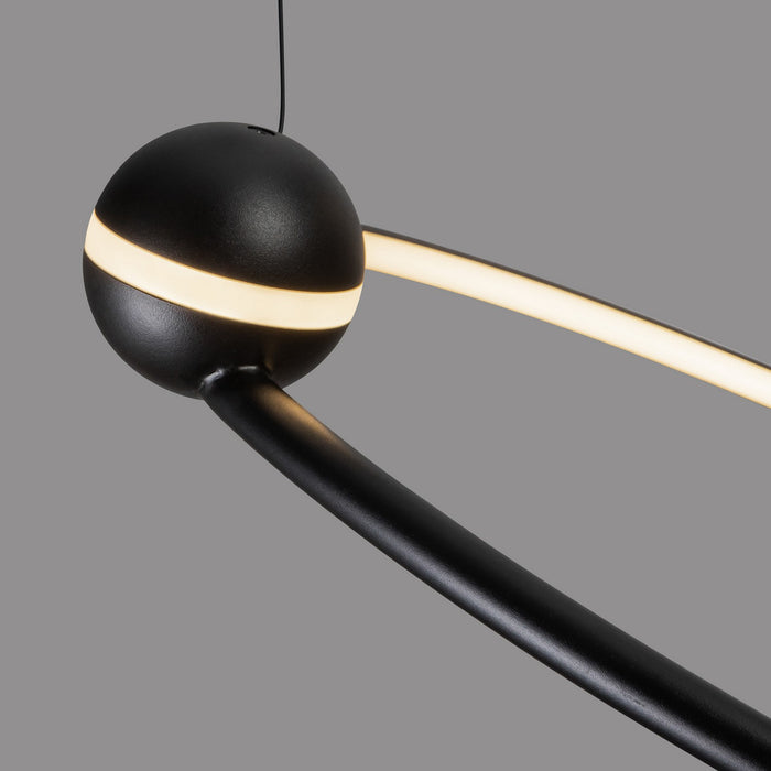 Kuzco Lighting CH17703-BK LED Chandelier, Black