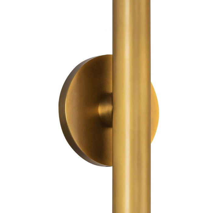 Kuzco Lighting WS90416-VB LED Wall Sconce, Vintage Brass