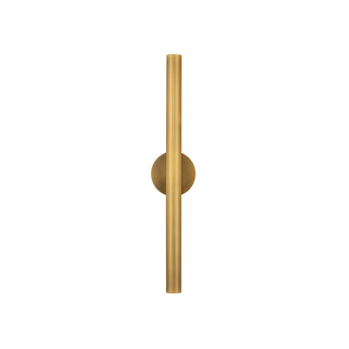 Kuzco Lighting WS90424-VB LED Wall Sconce, Vintage Brass