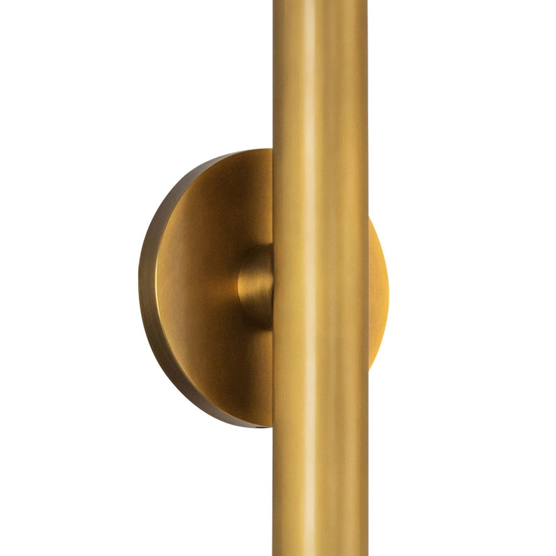Kuzco Lighting WS90424-VB LED Wall Sconce, Vintage Brass