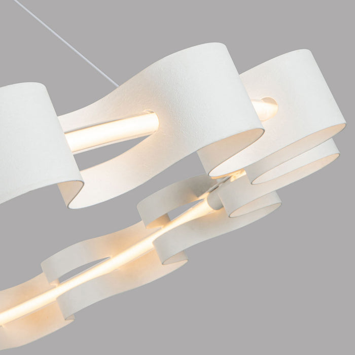 Kuzco Lighting CH18035-AW LED Chandelier, Antique White