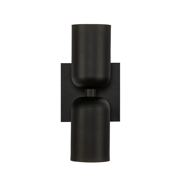 Kuzco Lighting WS57712-BK Two Light Wall Sconce, Black