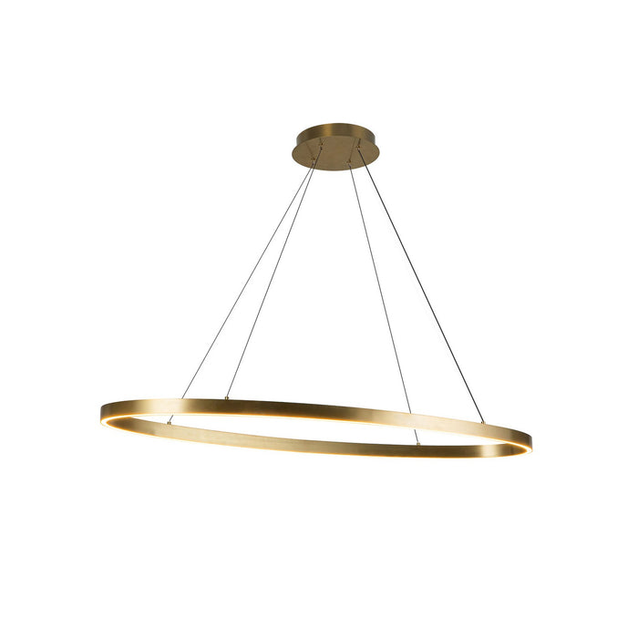 Kuzco Lighting LP79140-BG LED Linear Pendant, Brushed Gold