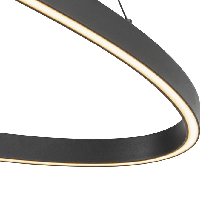 Kuzco Lighting LP79140-BK LED Linear Pendant, Black