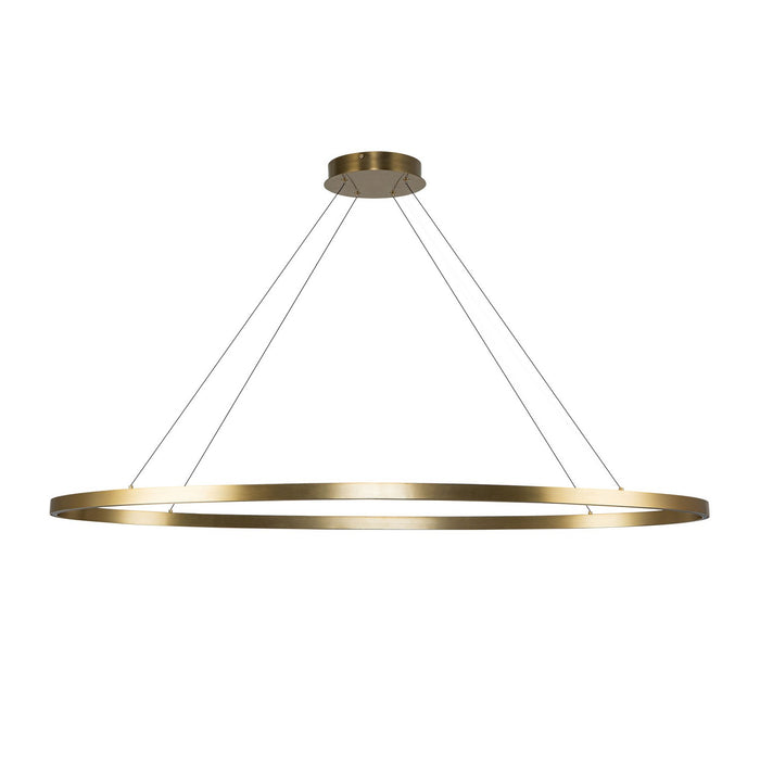 Kuzco Lighting LP79153-BG LED Linear Pendant, Brushed Gold