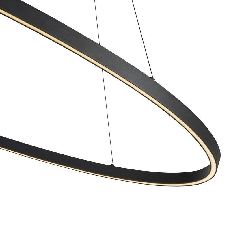 Kuzco Lighting LP79153-BK LED Linear Pendant, Black
