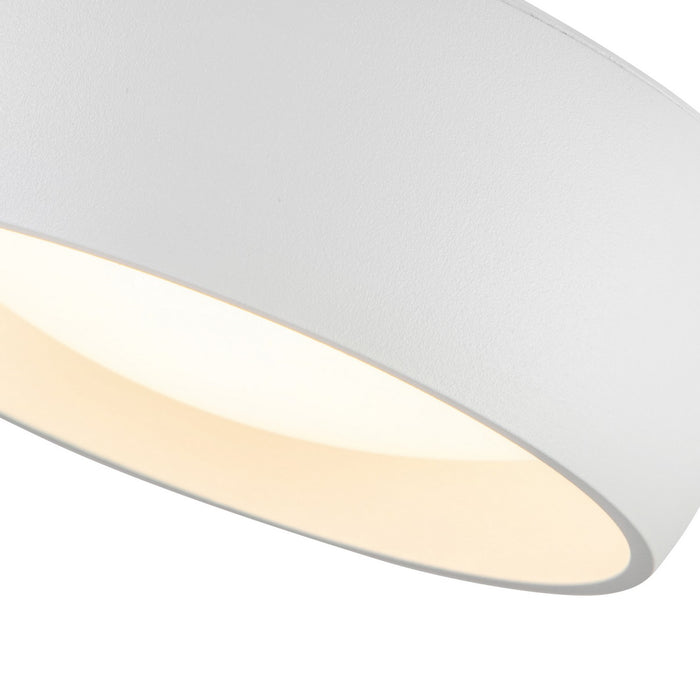 Kuzco Lighting FM82104-WH LED Flush Mount, White