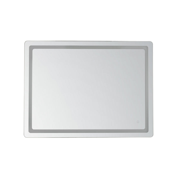 Kuzco Lighting VM30348-5CCT LED Vanity Mirror, Sandblasted Merc Edge