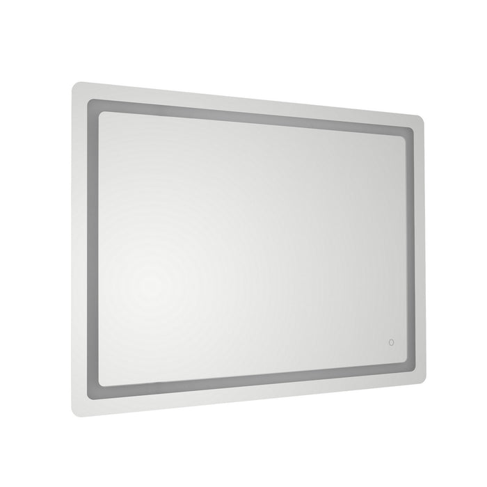 Kuzco Lighting VM30348-5CCT LED Vanity Mirror, Sandblasted Merc Edge