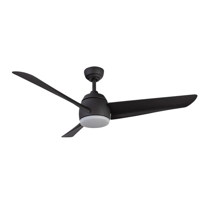 Kuzco Lighting CF91954-MB 54" Ceiling Fan, Matte Black