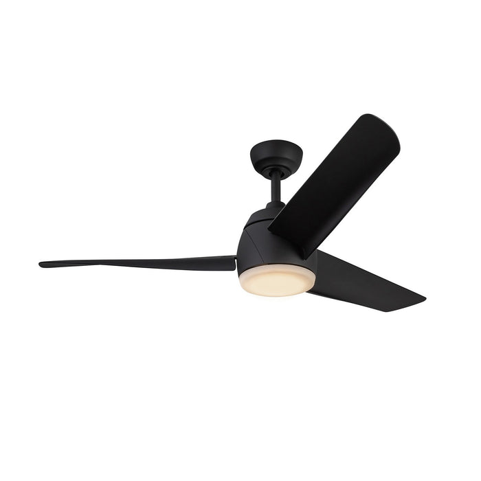 Kuzco Lighting CF91954-MB 54" Ceiling Fan, Matte Black