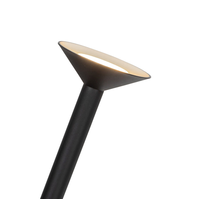 Kuzco Lighting FL12168-BK LED Floor Lamp, Black