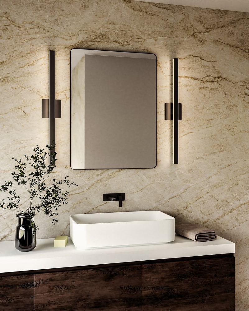 Kuzco Lighting VL20338-BK LED Vanity, Black