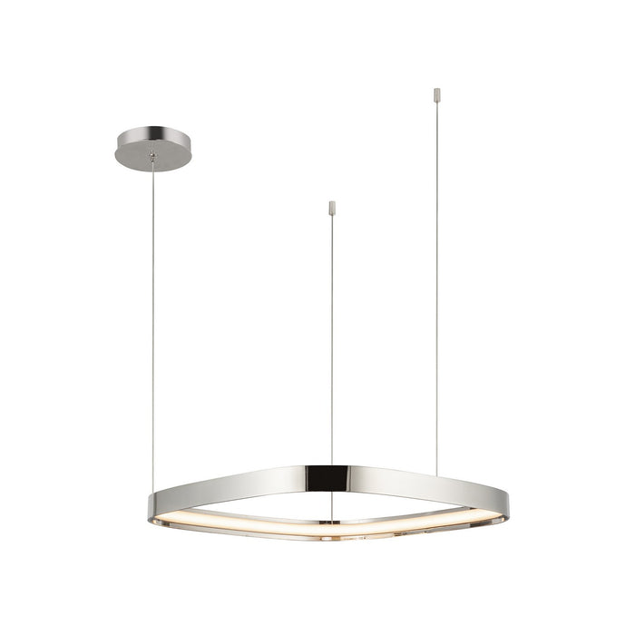 Kuzco Lighting PD78019-PN LED Pendant, Polished Nickel