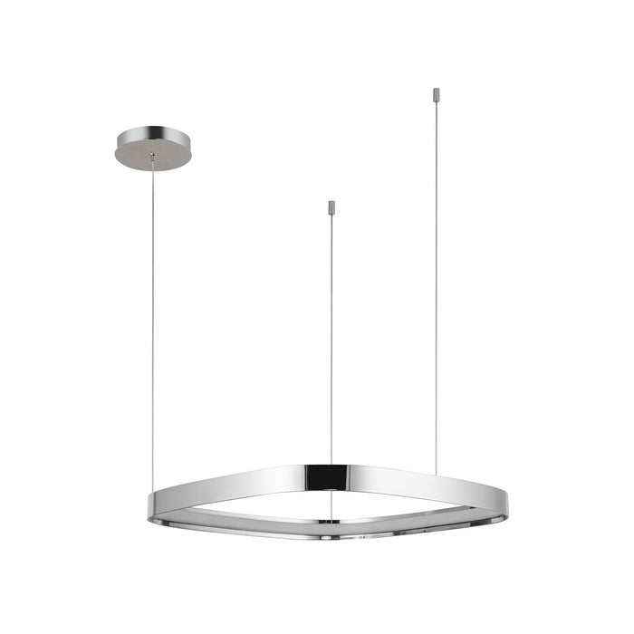 Kuzco Lighting PD78019-PN LED Pendant, Polished Nickel