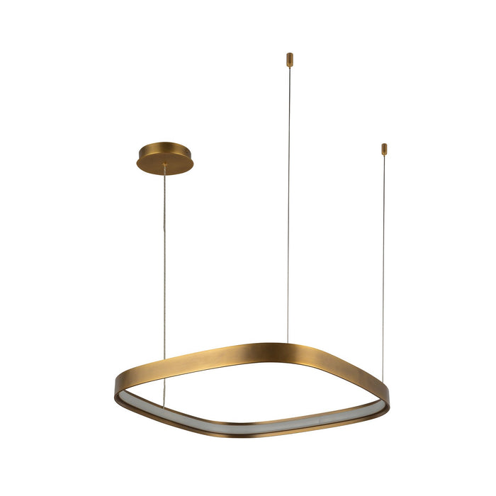 Kuzco Lighting PD78019-VB LED Pendant, Vintage Brass