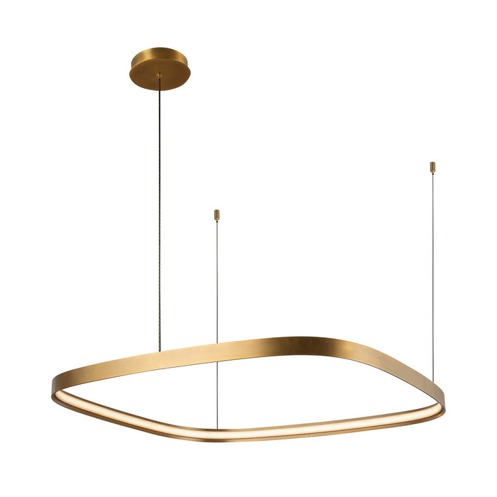 Kuzco Lighting PD78031-VB LED Pendant, Vintage Brass