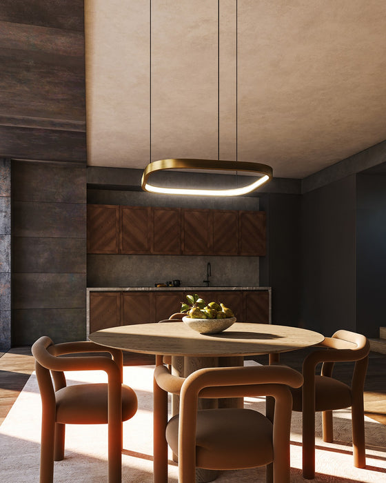 Kuzco Lighting PD78031-VB LED Pendant, Vintage Brass