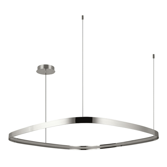 Kuzco Lighting PD78040-PN LED Pendant, Polished Nickel
