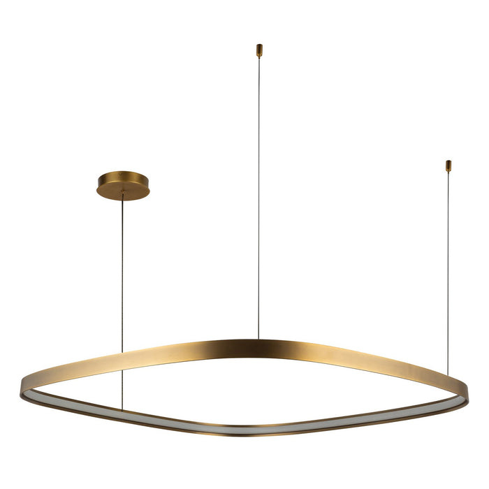 Kuzco Lighting PD78040-VB LED Pendant, Vintage Brass