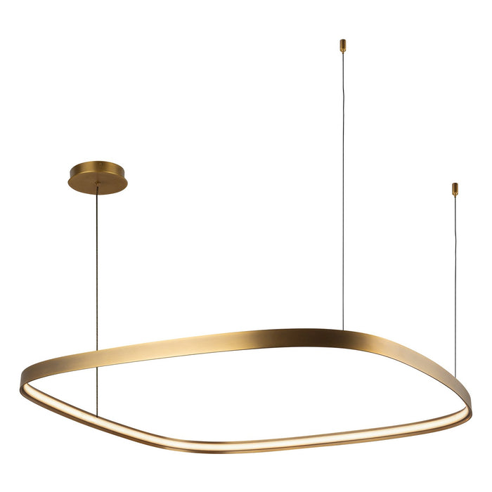 Kuzco Lighting PD78040-VB LED Pendant, Vintage Brass
