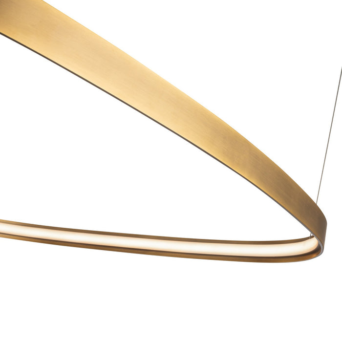 Kuzco Lighting PD78040-VB LED Pendant, Vintage Brass