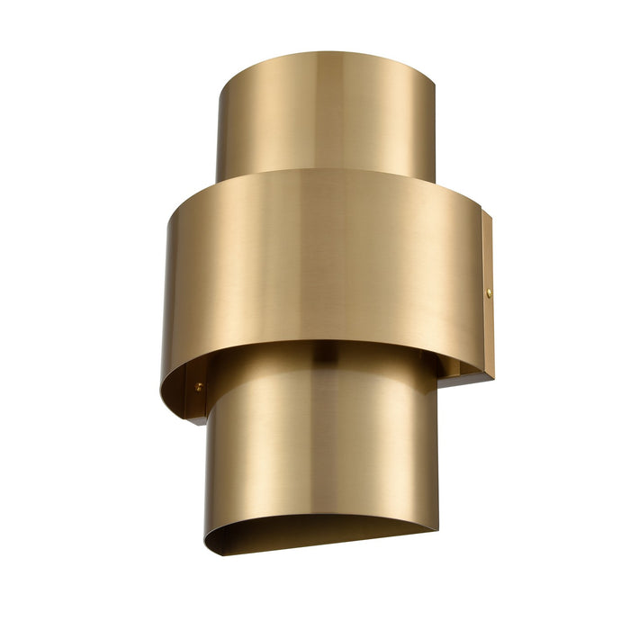 ELK Home H0019-11108 Two Light Wall Sconce, Aged Brass
