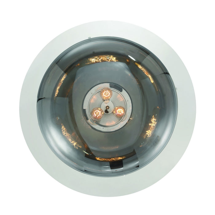 Eurofase 37088-028 Three Light Flushmount, Polished Nickel