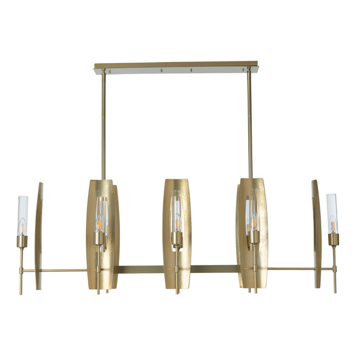 Hubbardton Forge 131080-SKT-MULT-89-ZM0611 Eight Light Pendant, Ink