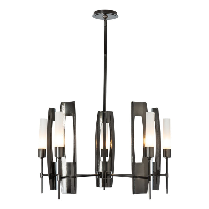 Hubbardton Forge 131081-SKT-MULT-89-FD0611 Five Light Pendant, Ink