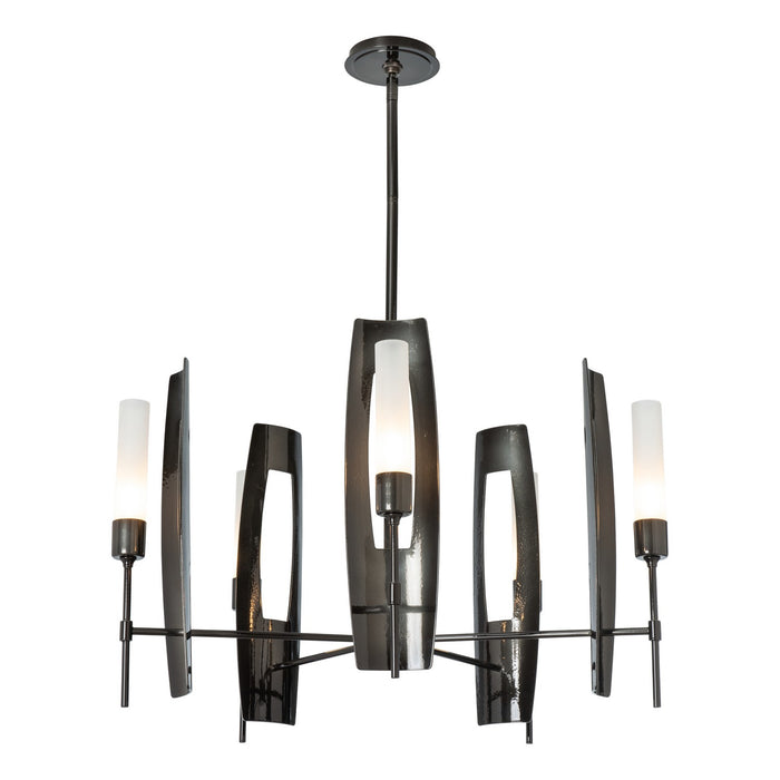 Hubbardton Forge 131081-SKT-MULT-89-FD0611 Five Light Pendant, Ink